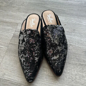 Sjellys London Sz 8.5 mules chic everyday cool girls only